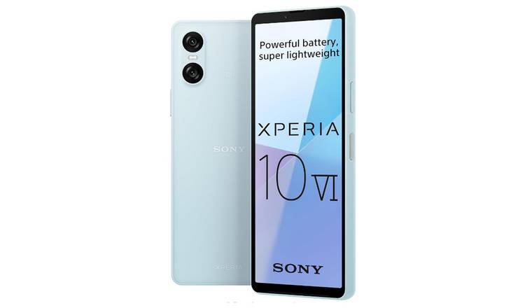 SIM Free Sony Xperia 10 VI 5G 128GB Mobile Phone - Blue