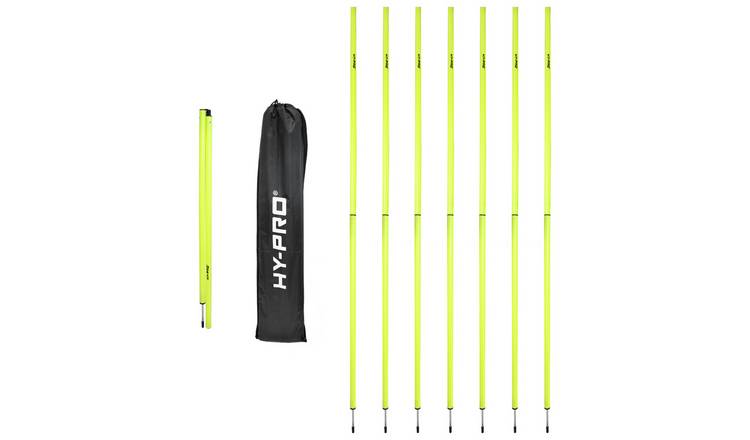 Hy-Pro 8-Pack Collapsible Agility Training Poles