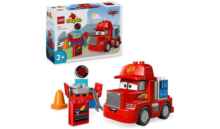 Buy LEGO DUPLO Disney and Pixar s Cars Mack at the Race 10417 Early learning toys Argos