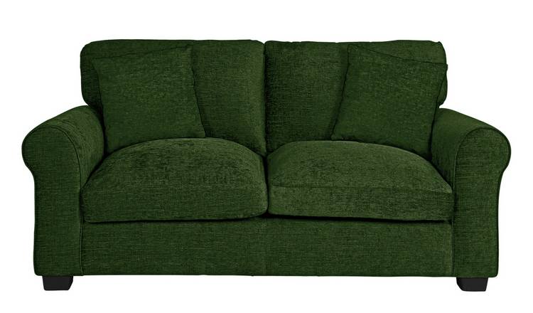 Argos Home Taylor Fabric 2 Seater Sofa - Green