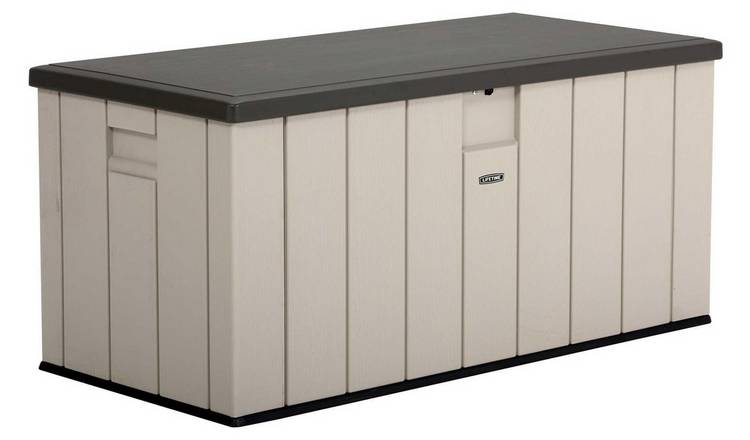 Lifetime Outdoor Garden Storage Deck Box - 150 Gallon