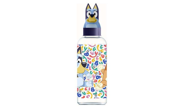 Bluey 3D Head Blue Sipper Water Bottle - 560ml