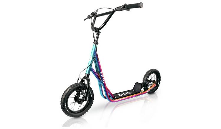 Zinc 12 inch Kids BMX Scooter - Neochrome