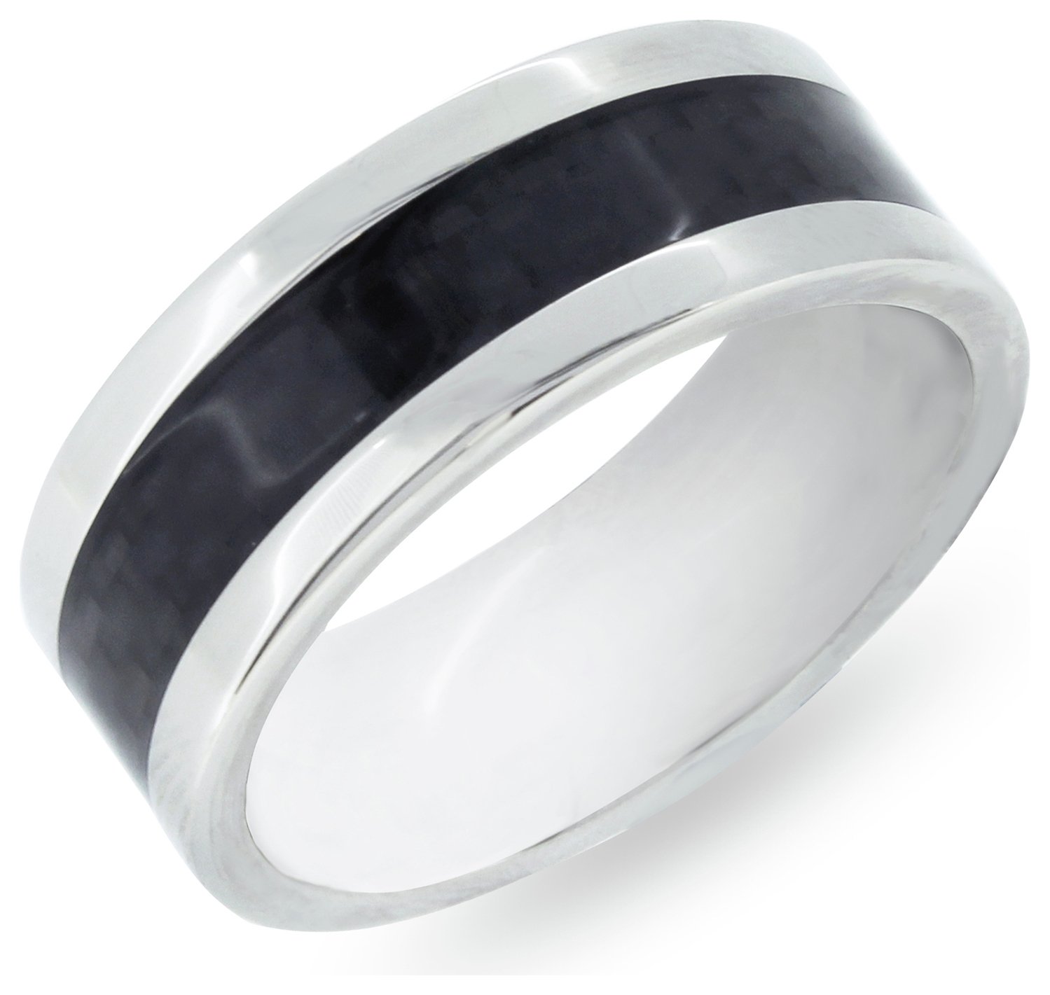 Revere Mens Titanium Mosaic Effect Ring Boxed Review