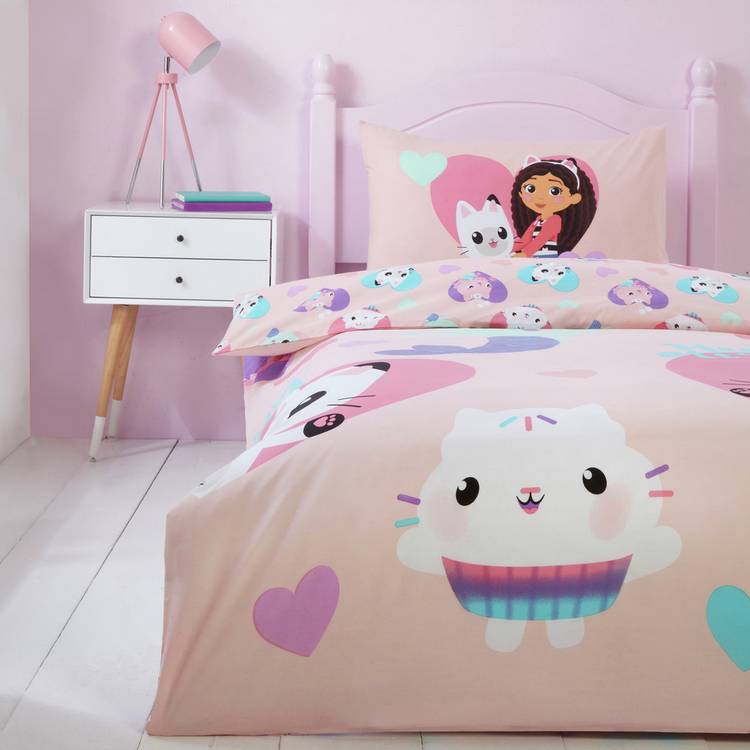 Gabby's Dollhouse Kids Bedding Set - Single 0