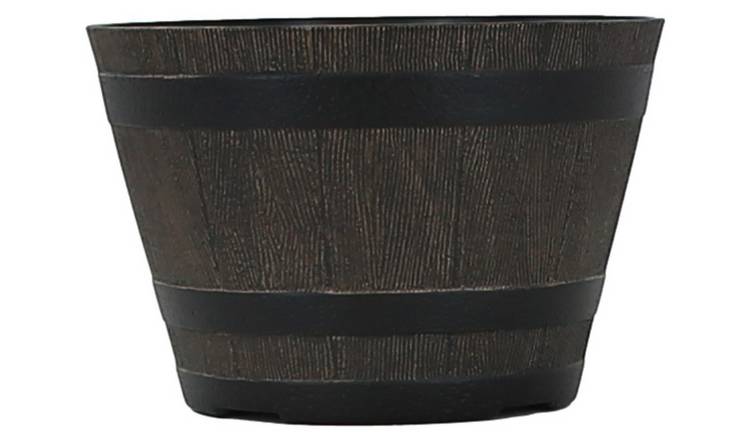 Terrastyle 31cm Whiskey Barrel Planter