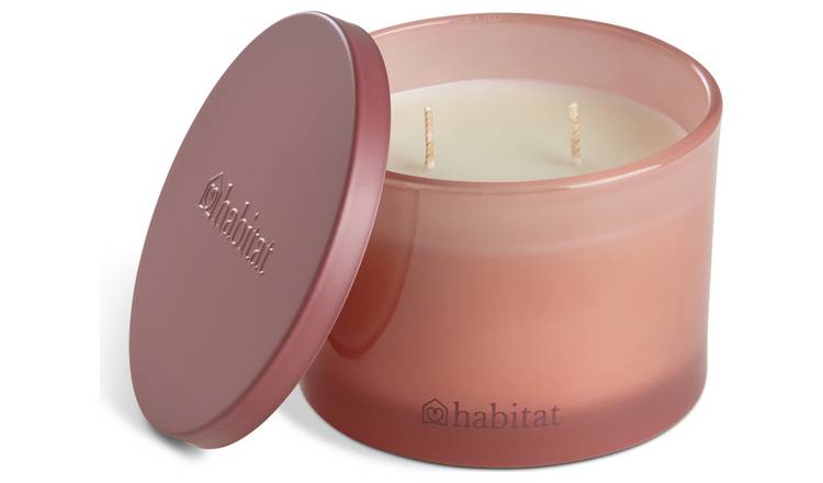 Habitat Large Multi Wick Candle - Patchouli & Amber