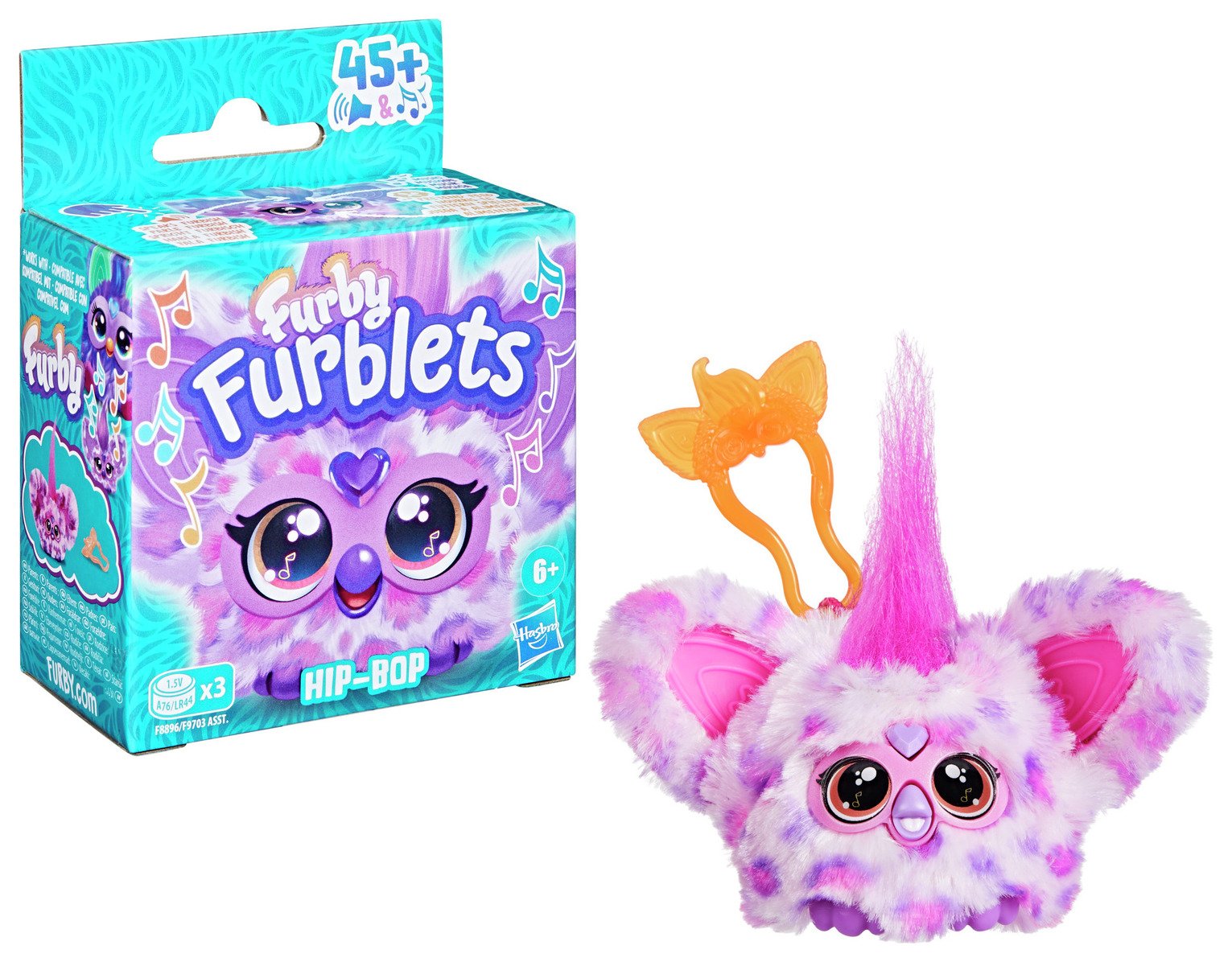 Furby Furblets Hip Hop Interactive Toy Plush