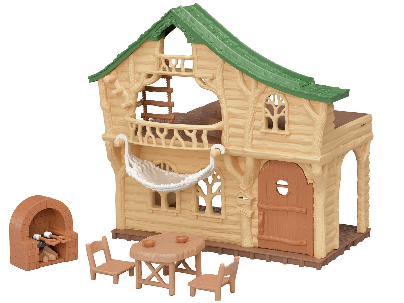 sylvanian families wooden house