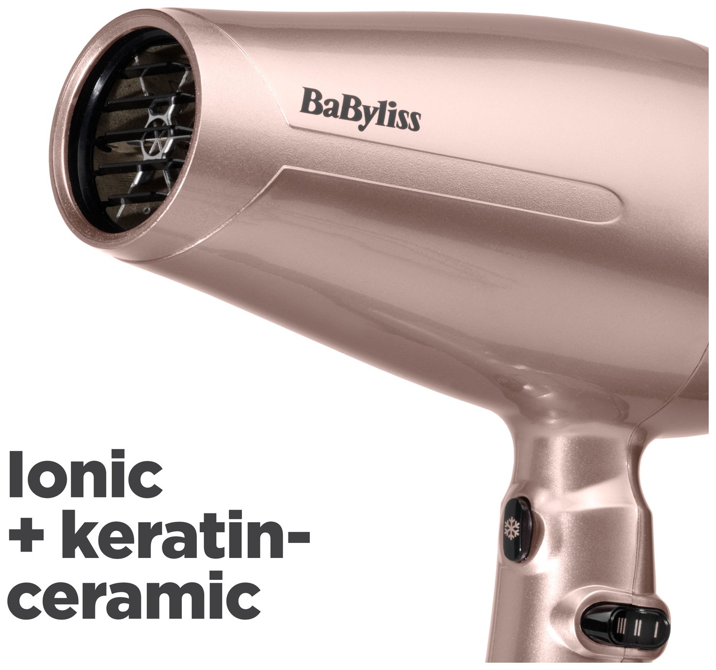 babyliss titanium pearlescent hair dryer