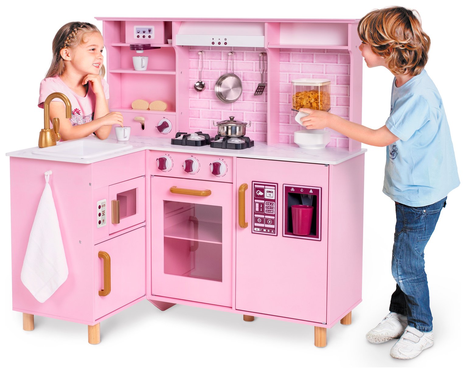 Chad Valley Wooden Kitchen with Breakfast Bar review