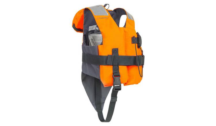 Decathlon Kids' Life Jacket Lj100N 30-40 Kg - Orange / Grey