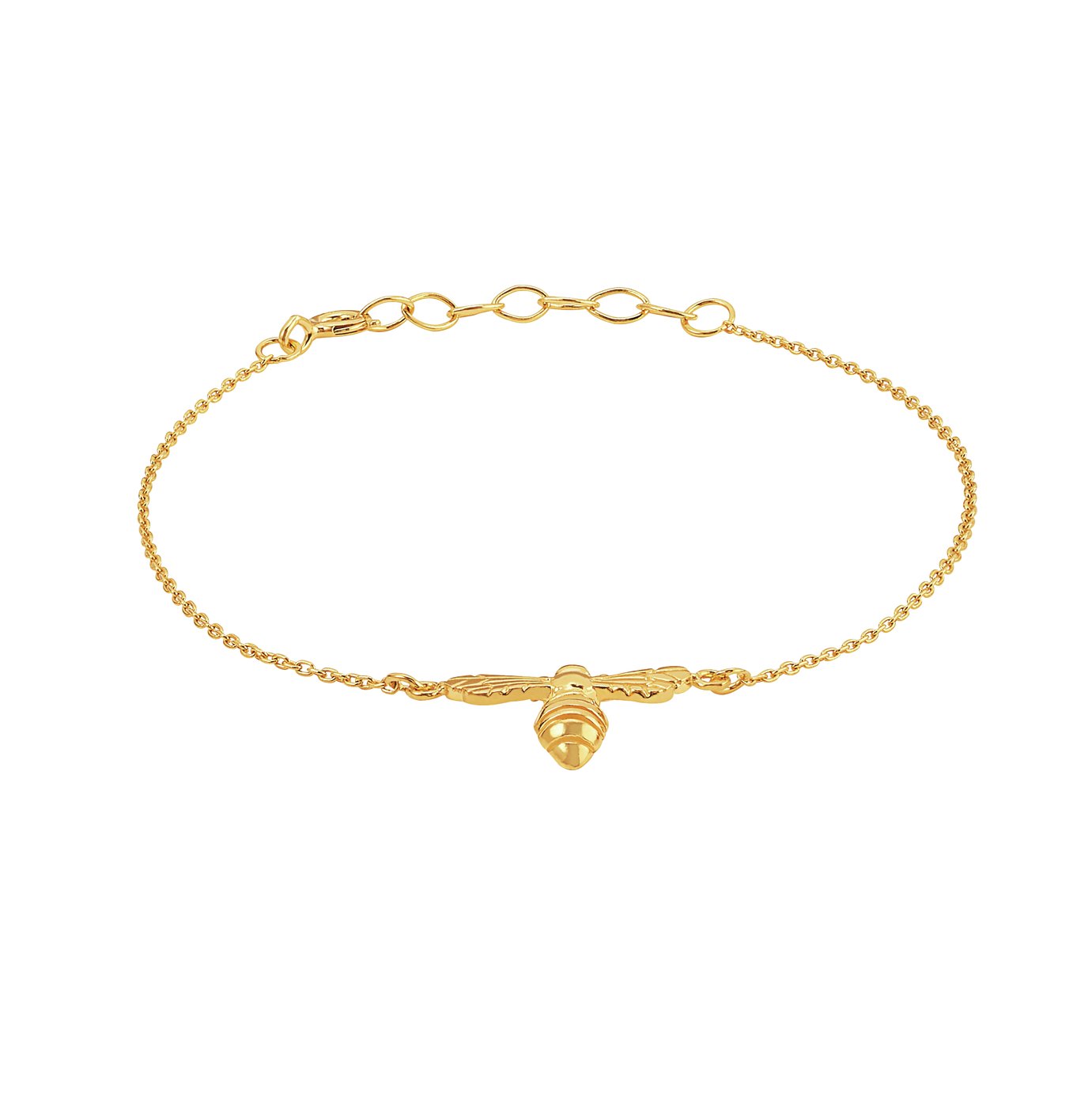 Revere 9ct Gold Plated Sterling Silver Bee Bracelet Review