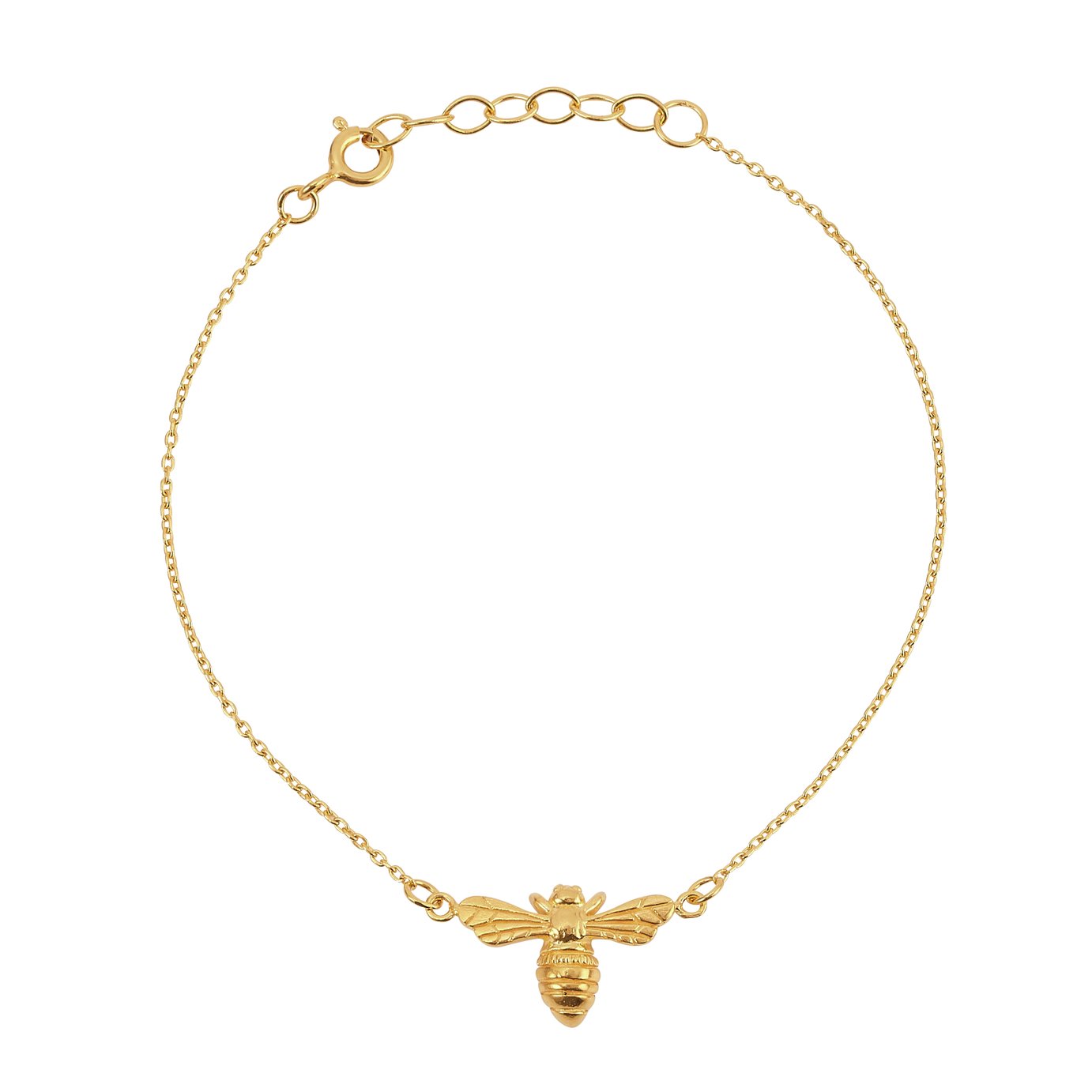 Revere 9ct Gold Plated Sterling Silver Bee Bracelet Review