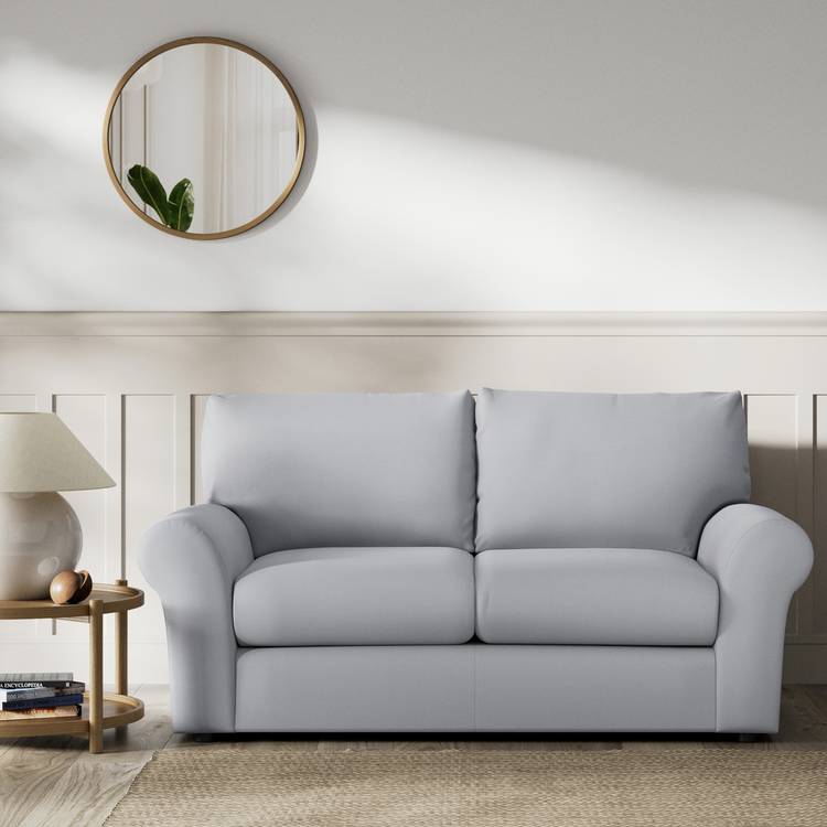 Habitat Molton Fabric 2 Seater Sofa - Grey 0