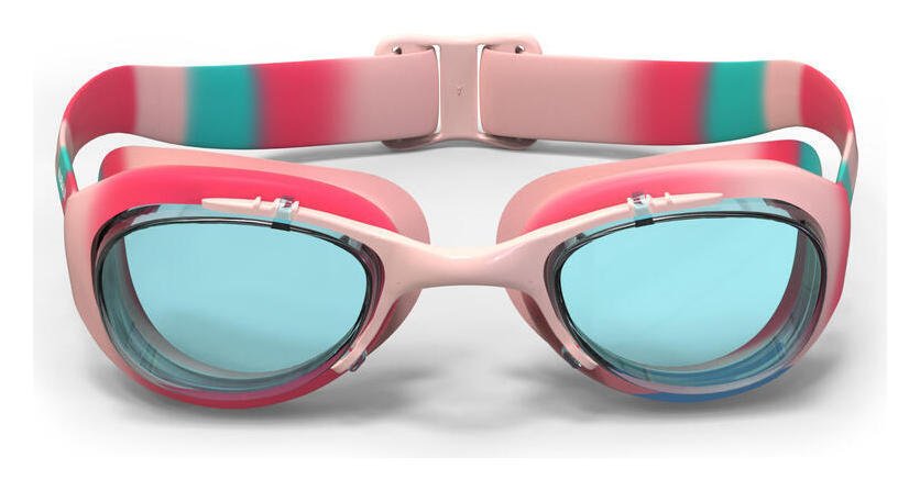 Decathlon Xbase Kids' Swimming Goggles - Pink Blue