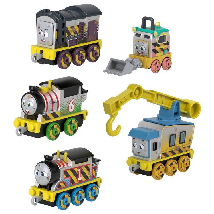 Thomas & Friends Construction Crew Diecast Train & Car Set 0