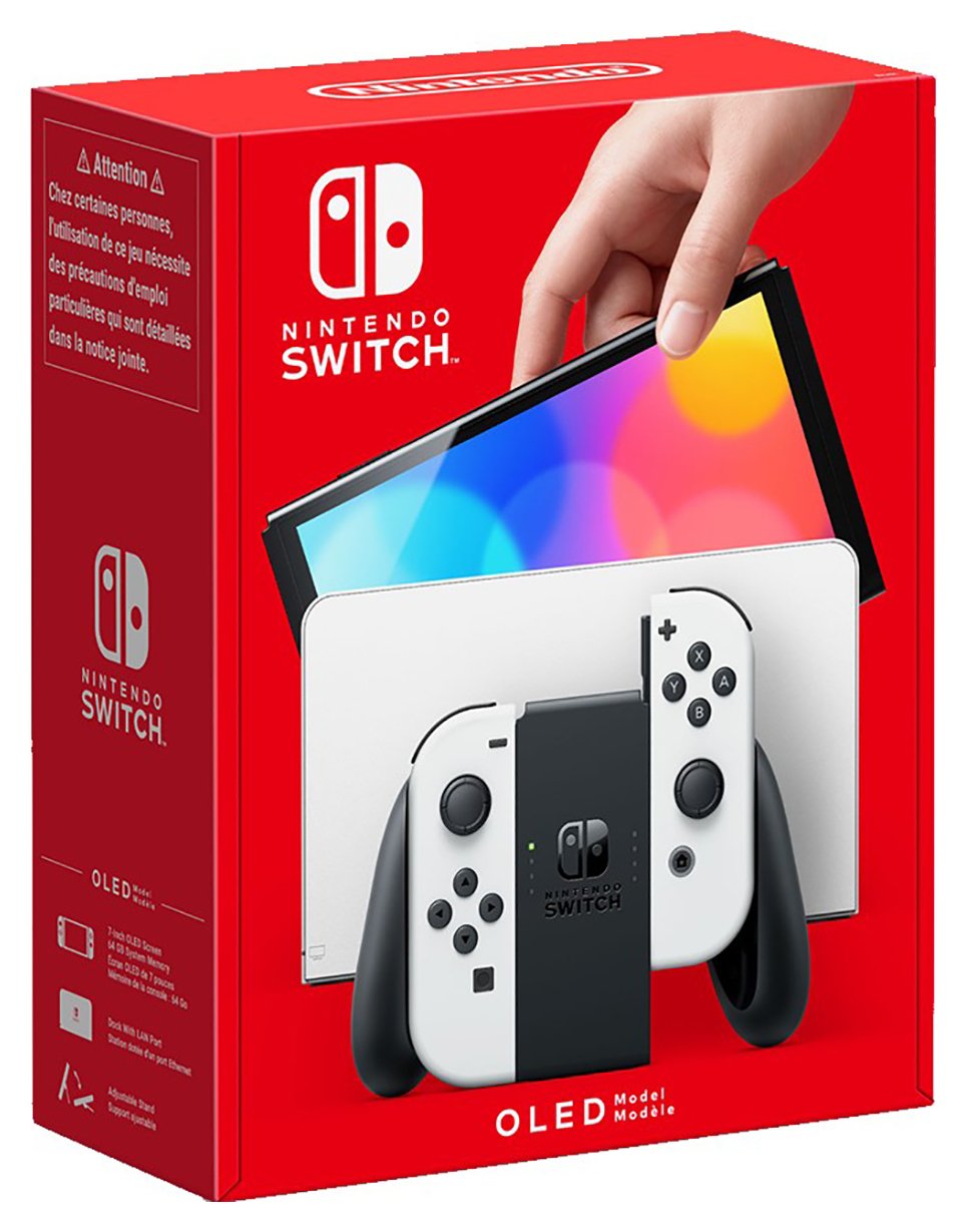 Nintendo Switch OLED Console – White