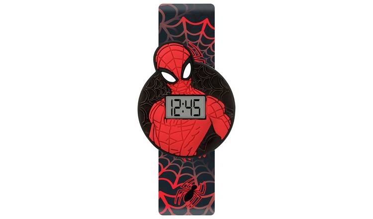 Marvel Kid's Spiderman Slap Band Digital Watch