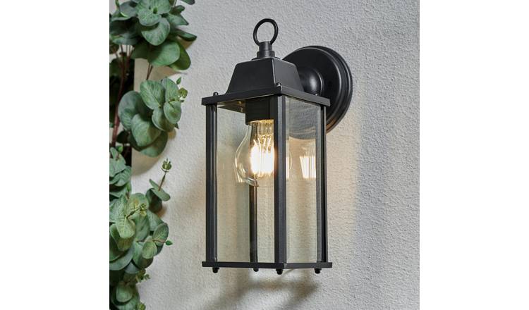 Zink CEDAR IP23 Black Outdoor Wall Lantern