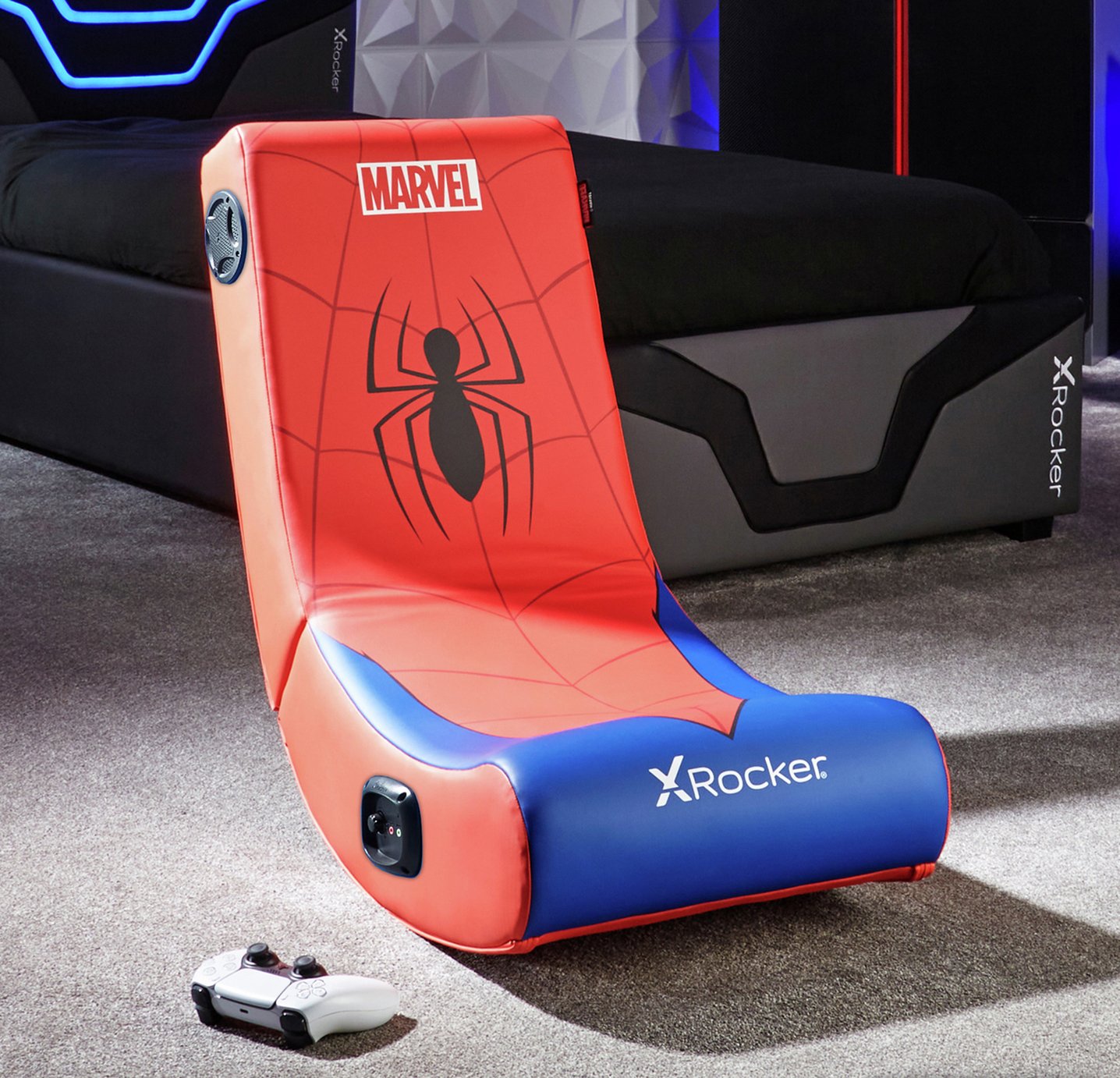 X Rocker Marvel Rocker Gaming Chair - Spiderman