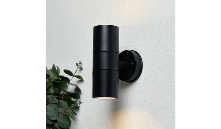 Coast FERN IP65 Black Outdoor Wall Up & Down Light