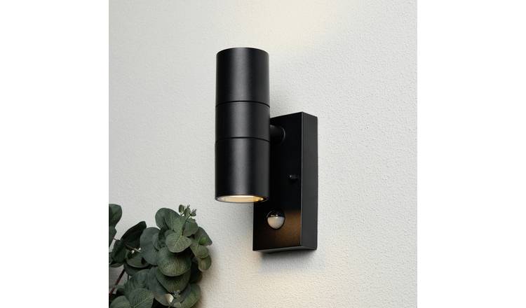 Coast FERN IP44 Black Outdoor Wall Up & Down Light