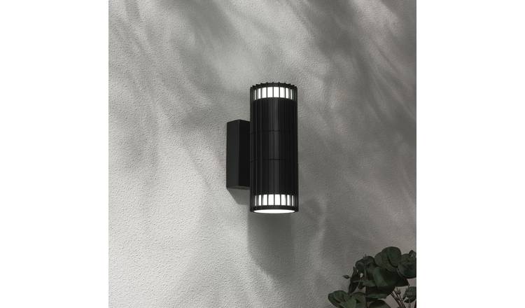 Zink IVY IP65 Black Outdoor Wall Up & Down Light