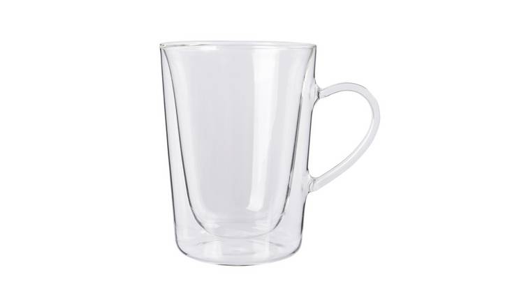 Rink Drink Double Walled Coffee Glasses - Pack of 4