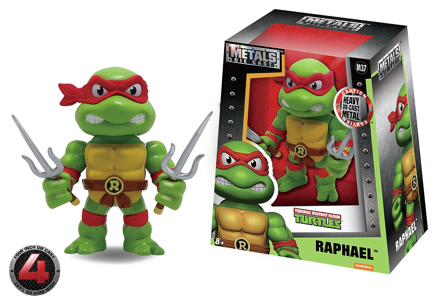 Review of Teenage Mutant Ninja Turtles 4 inch Figure Raphael.