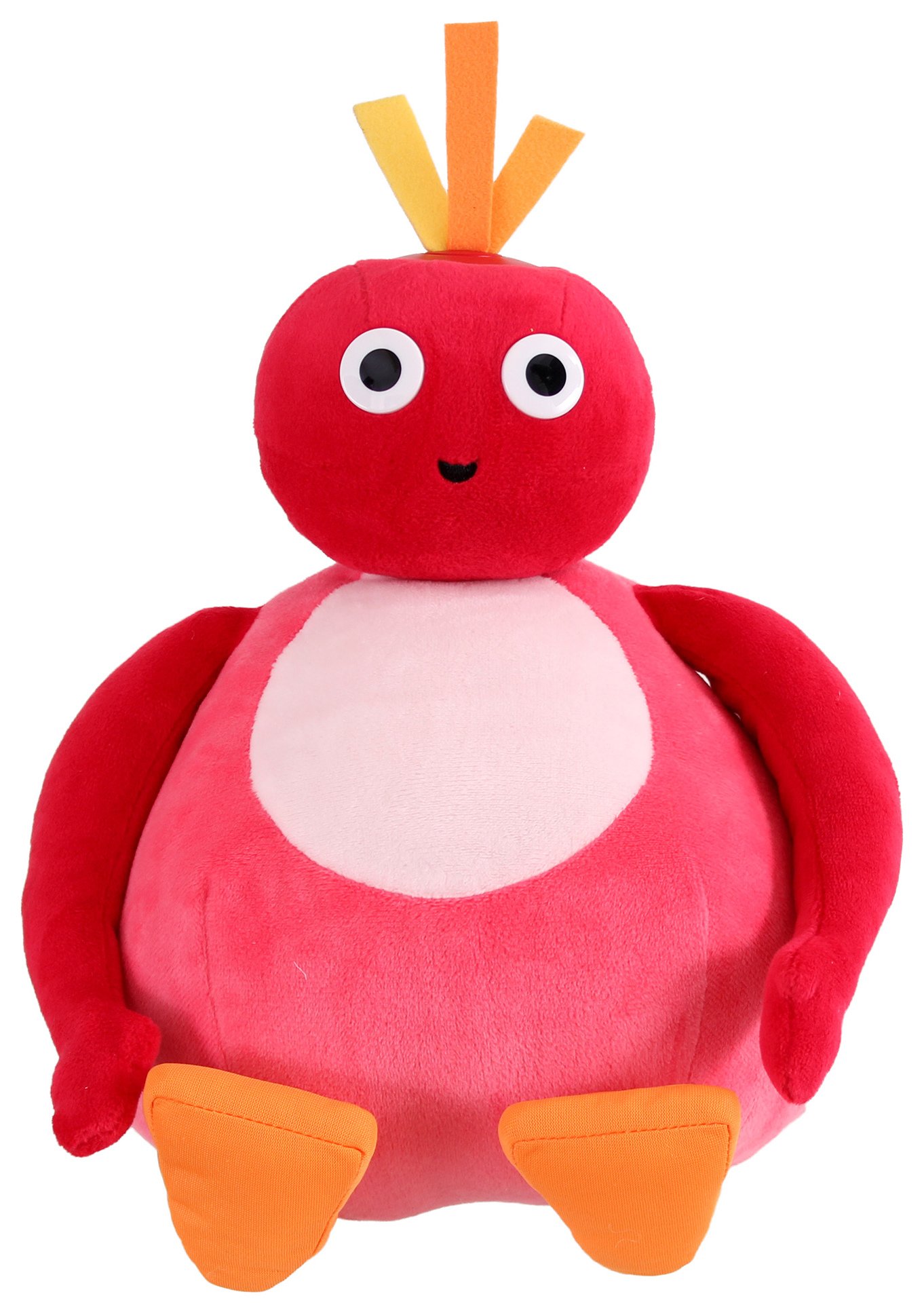 twirlywoos quacky bird soft toy