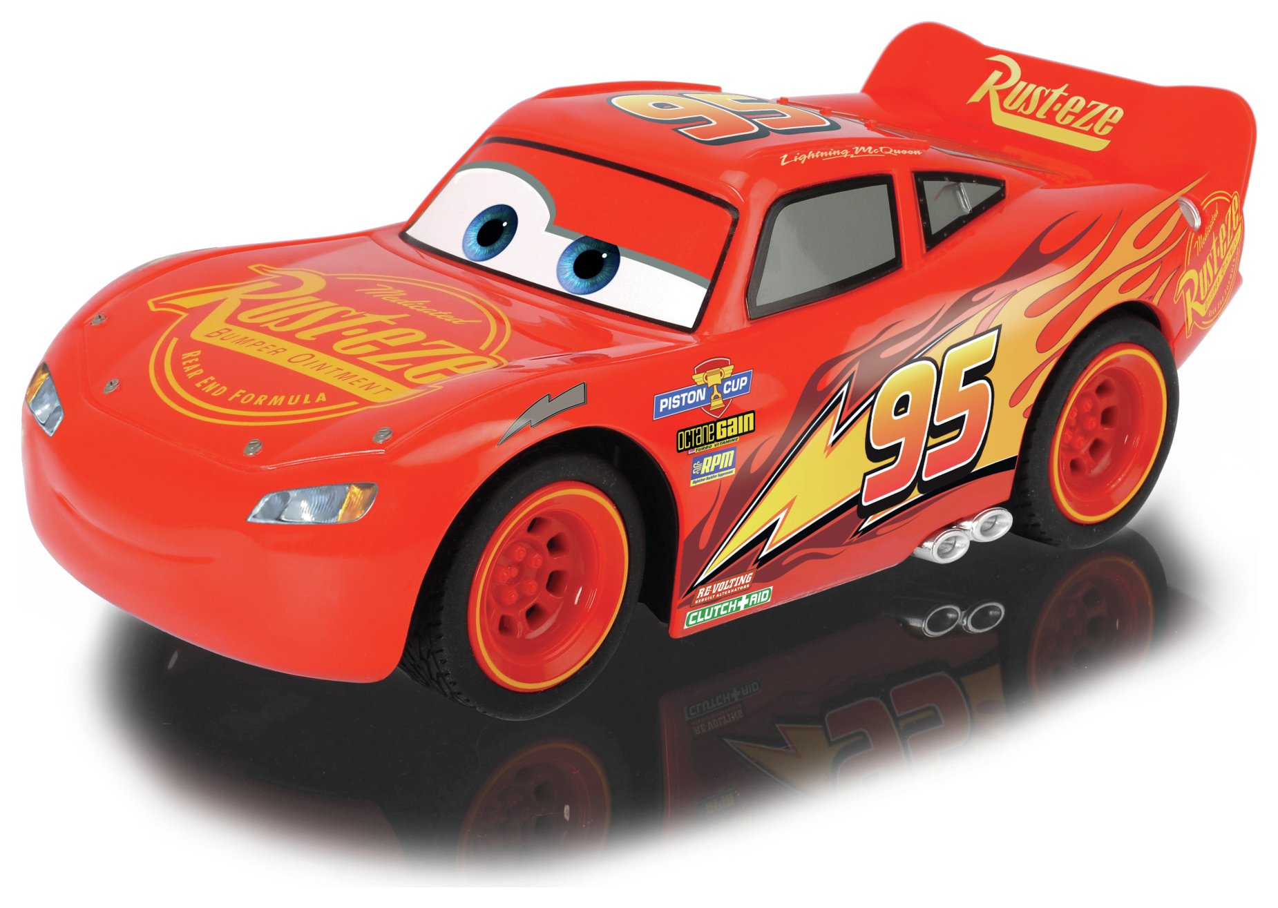 Cars 3 Lightning McQueen RC Turbo Racer Car 1:24 Review