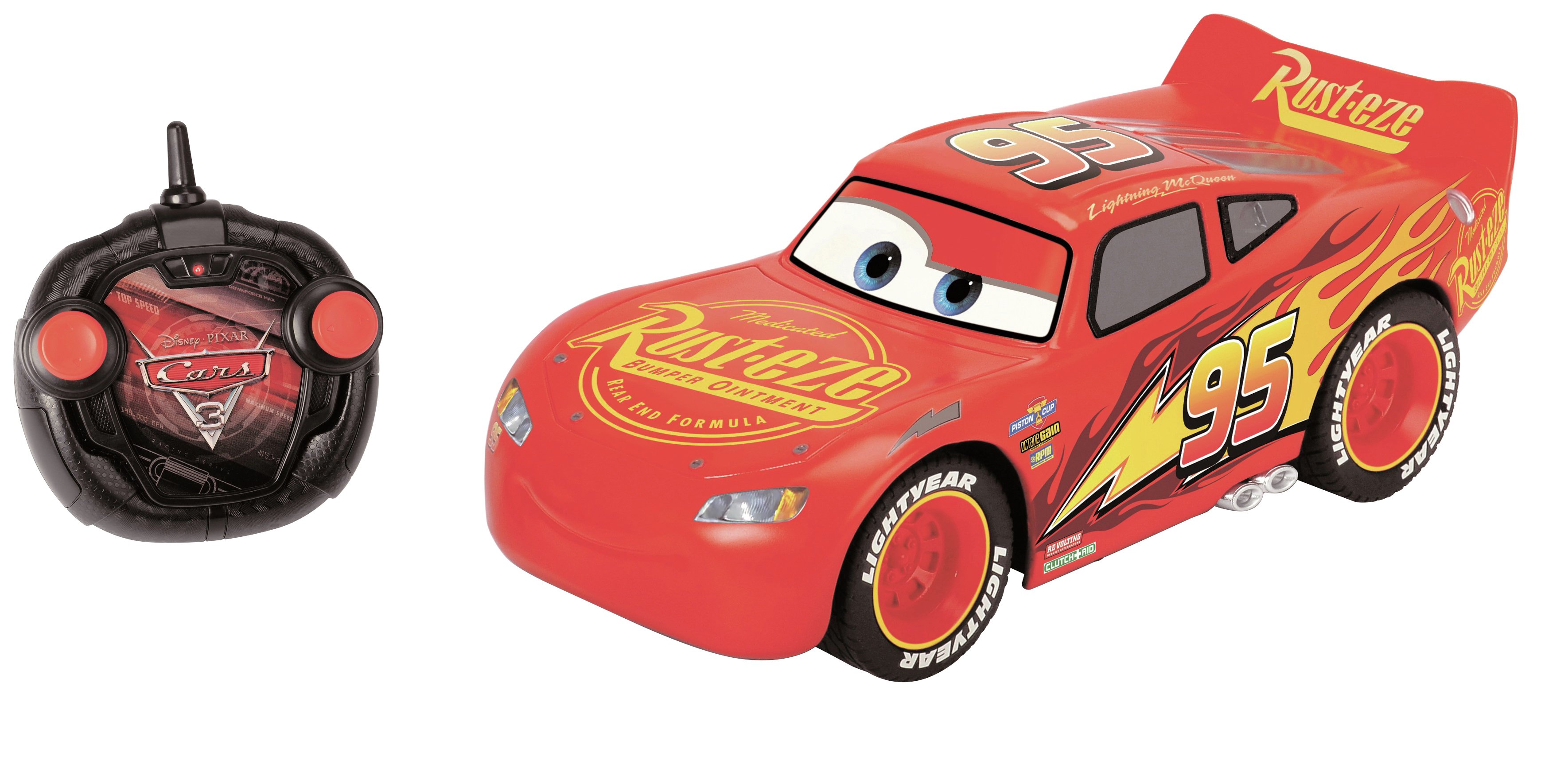 disney cars lightning mcqueen rc vehicle