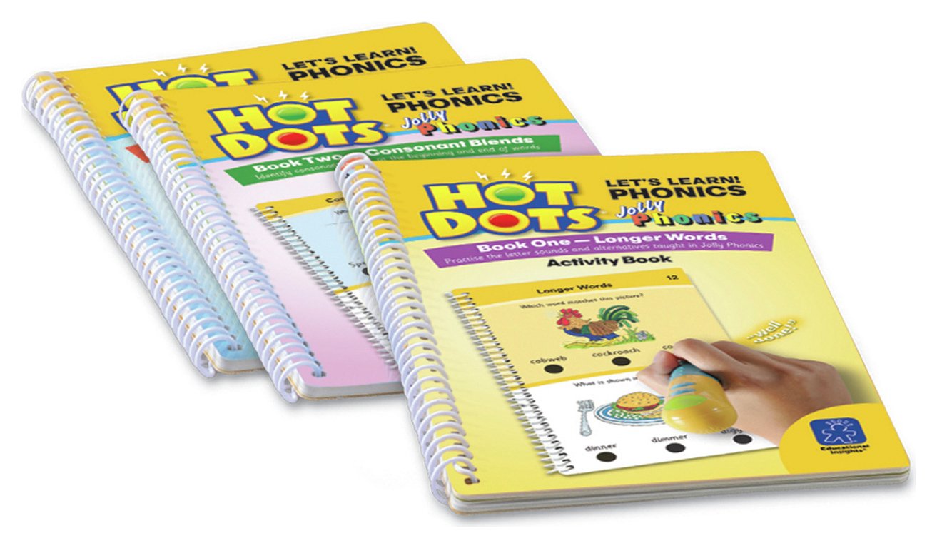 Learning Resources Hot Dots Let's Learn Activity Books. Review