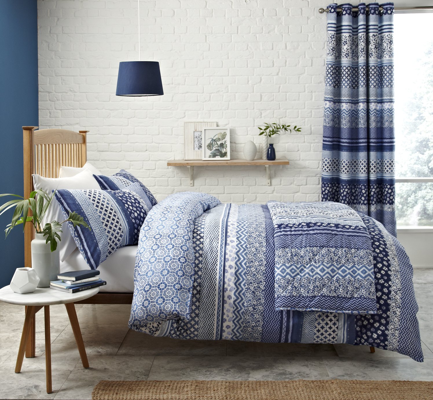 Catherine Lansfield Santorini Bedding Set