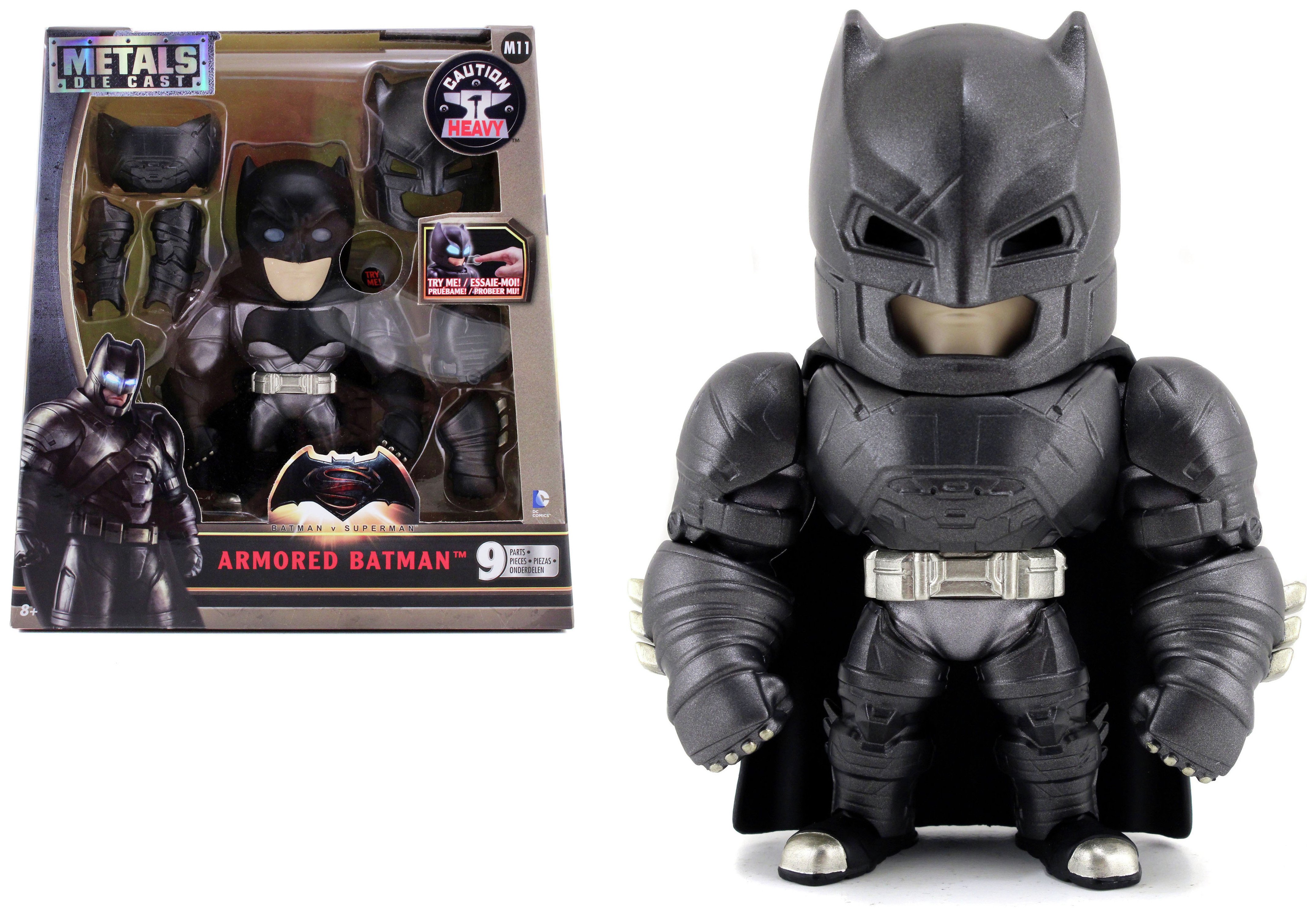armoured batman statue