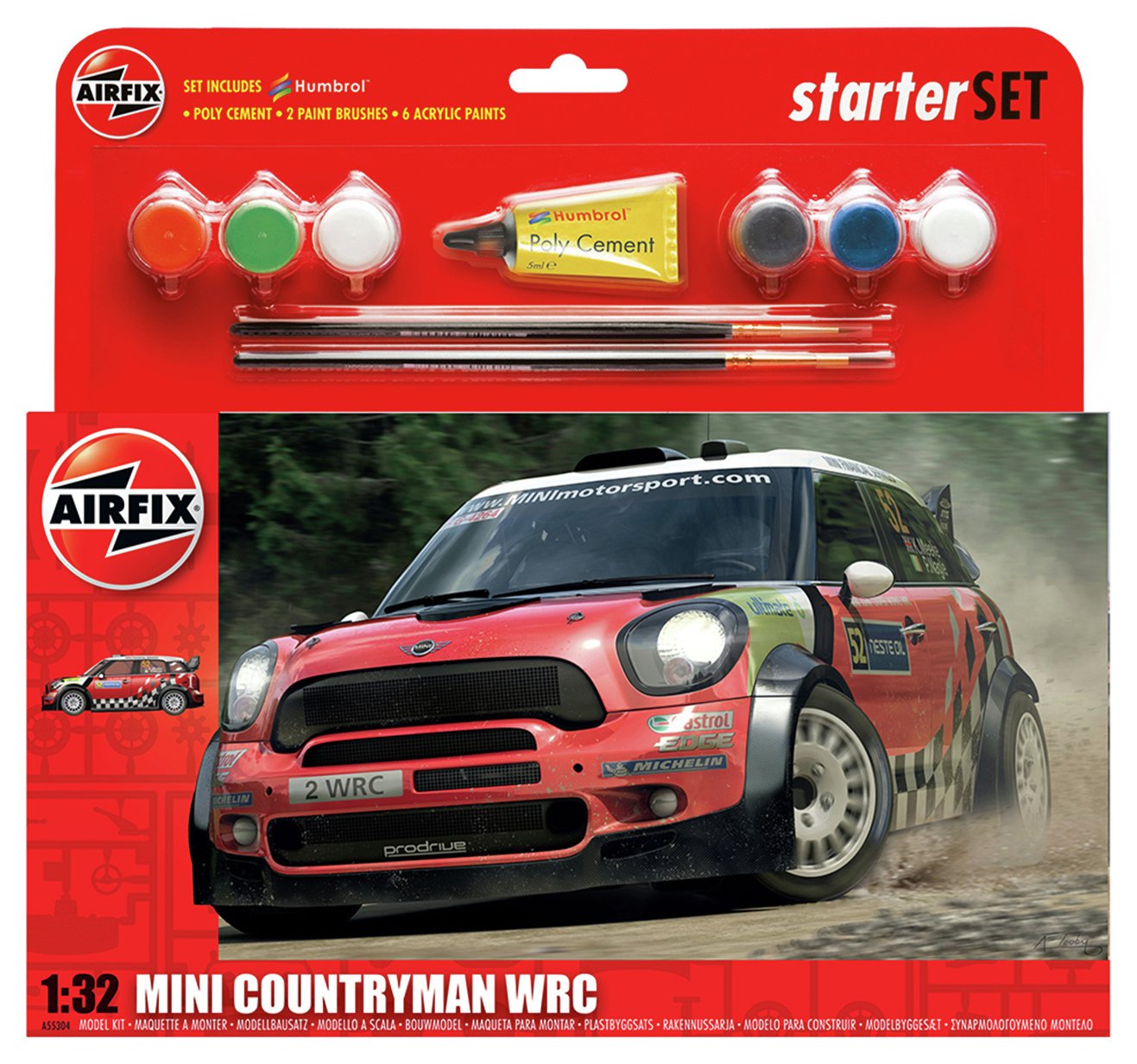 Airfix L Set Mini Countryman WRC