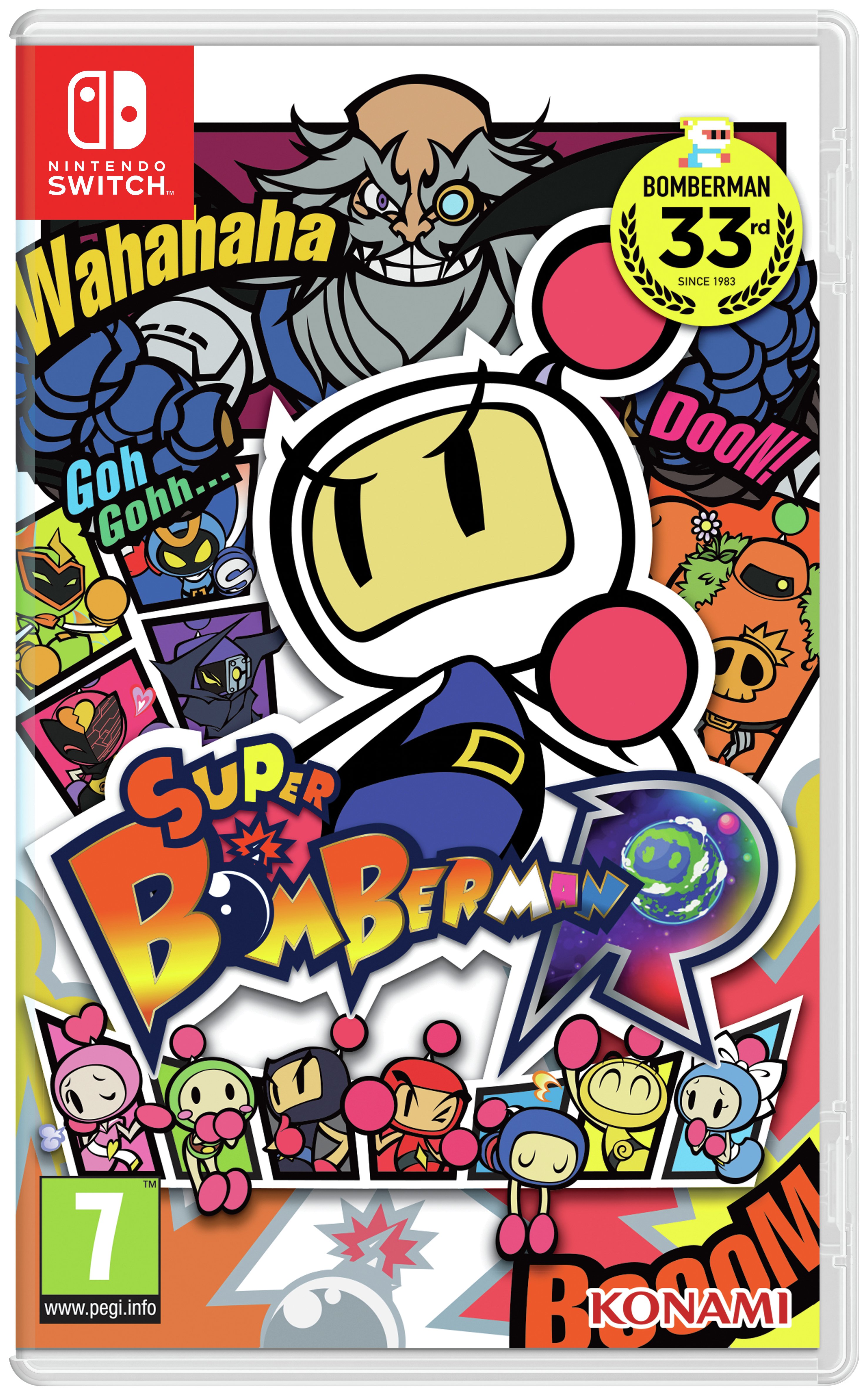 Super Bomberman R Switch Game