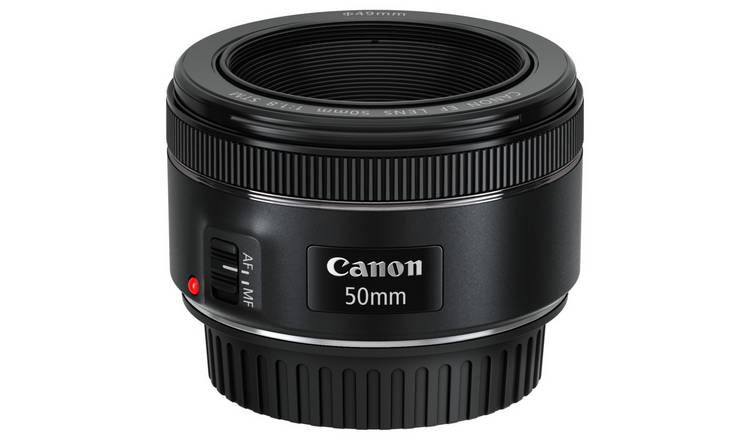 Buy Canon EF 50mm f/1.8 STM Lens | Camera lenses | Argos