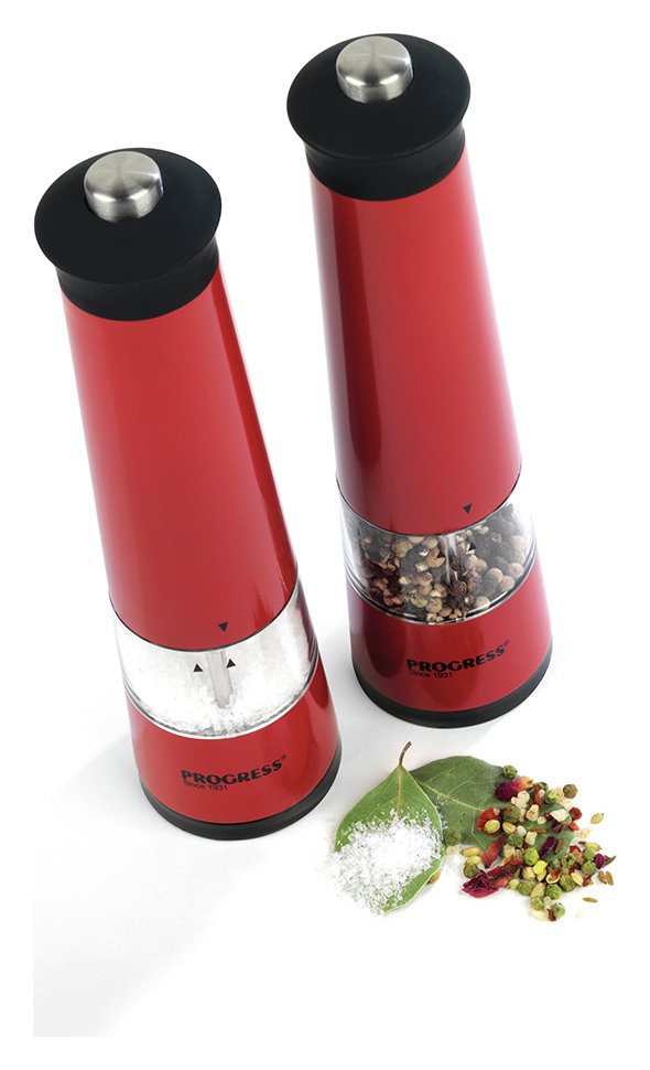 Progress - Set of 2 Tall Electric Salt and Pepper Mills Review