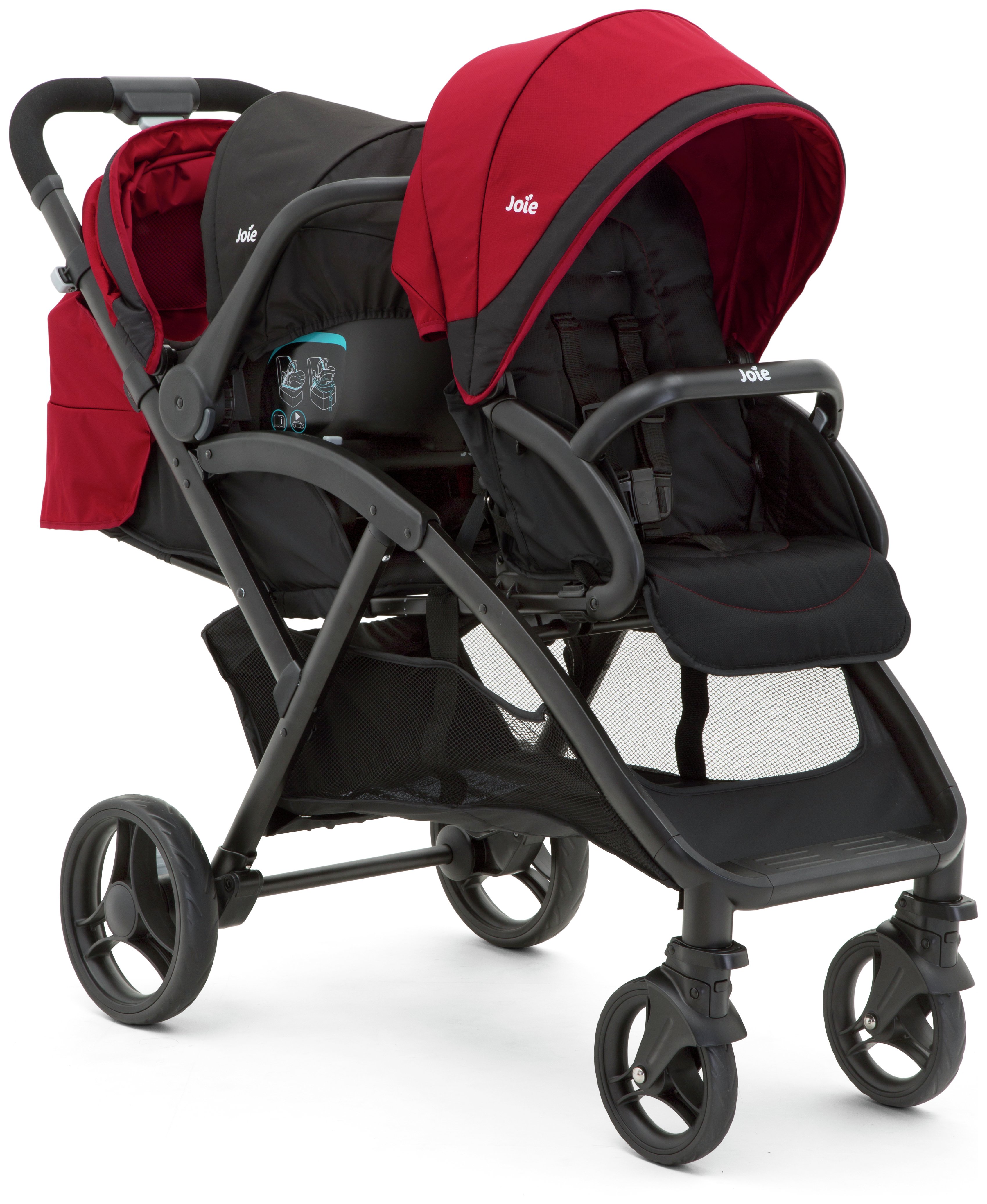 joie double pushchair argos