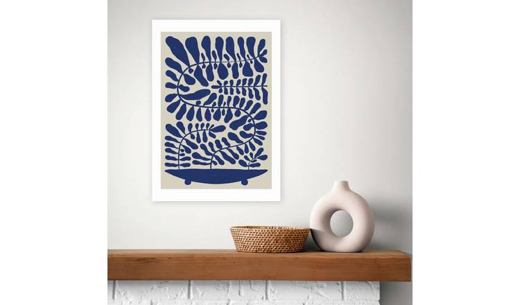 East End Prints 100 Leaved Plant Art Print - A2