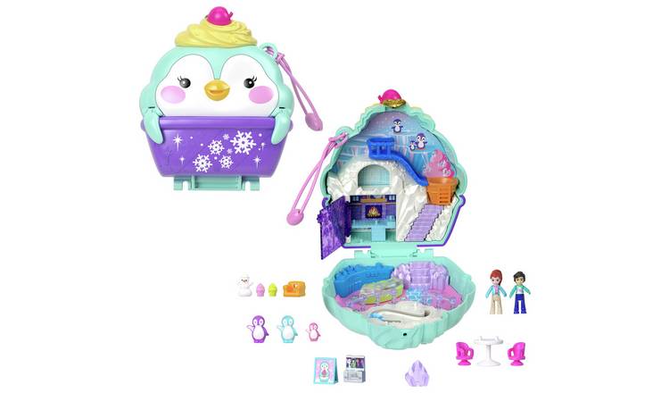 Polly Pocket Snow Sweet Penguin Compact Playset