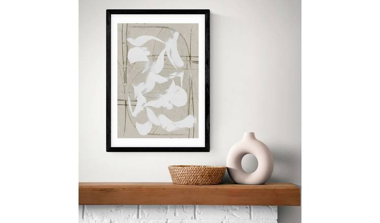 East End Prints 19 Black Frame Art Print - A3
