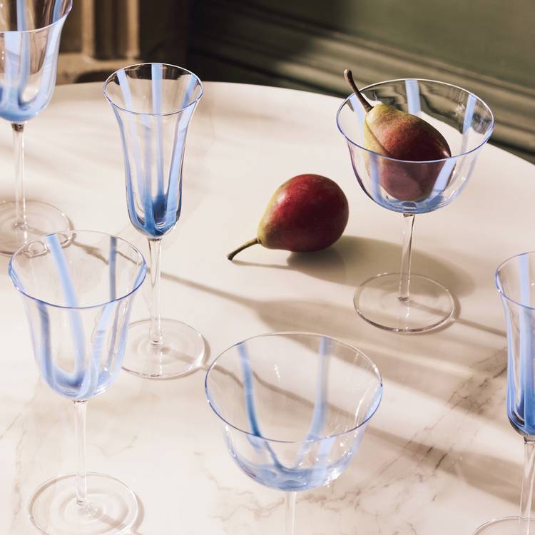 Habitat x Sanderson & National Trust Wine Glasses 2pk 0