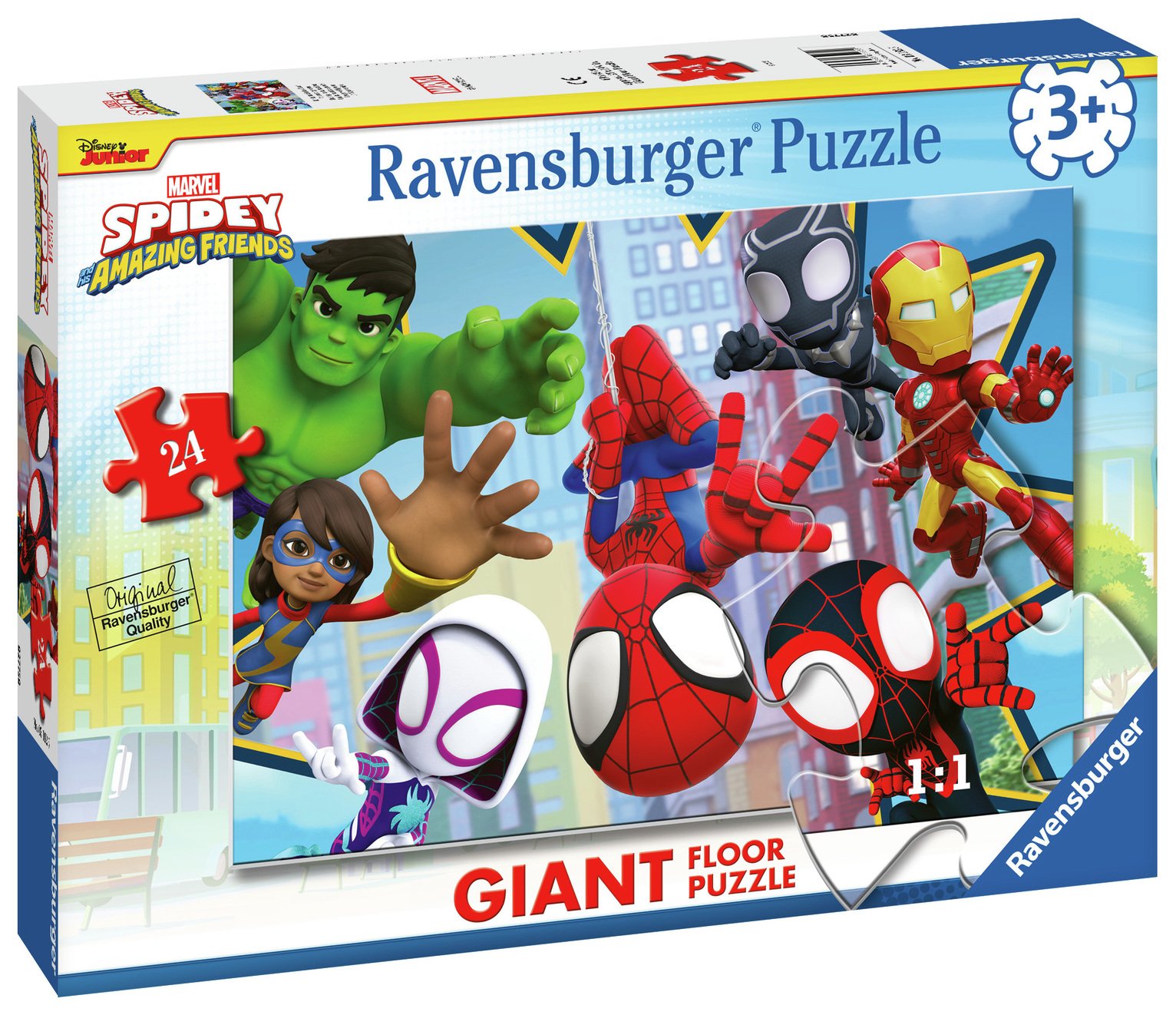 Ravensburger Spidey Friends 24 Piece Giant Floor Puzzle