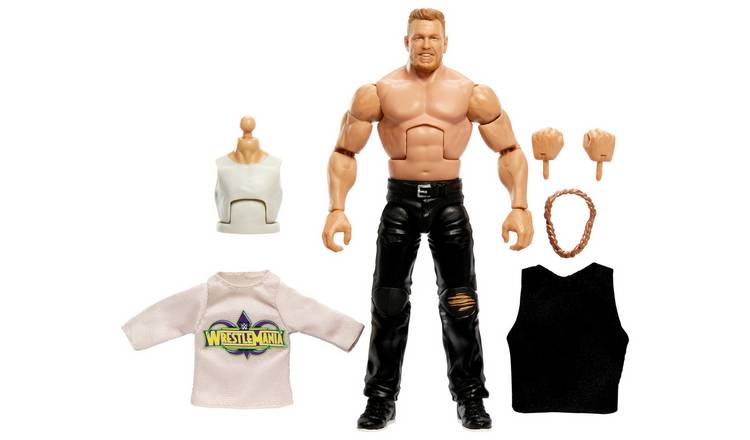 WWE Action Figures, WWE Elite the Rock Figure with Accessories, Collectible  Gifts : : Toys