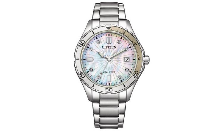 Citizen Ladies Mother-of-Pearl Dial Stainless Steel Watch