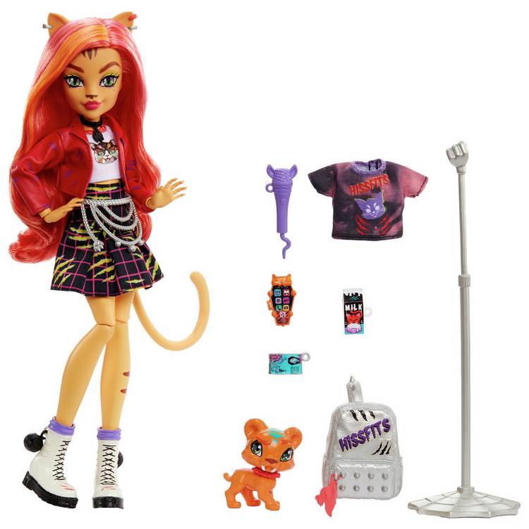 Monster High Toralei Stripe Fashion Doll & Accessories 0