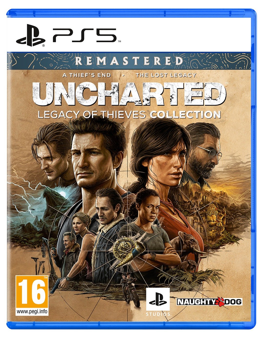 UNCHARTED: Legacy Of Thieves Collection Remastered PS5 Game